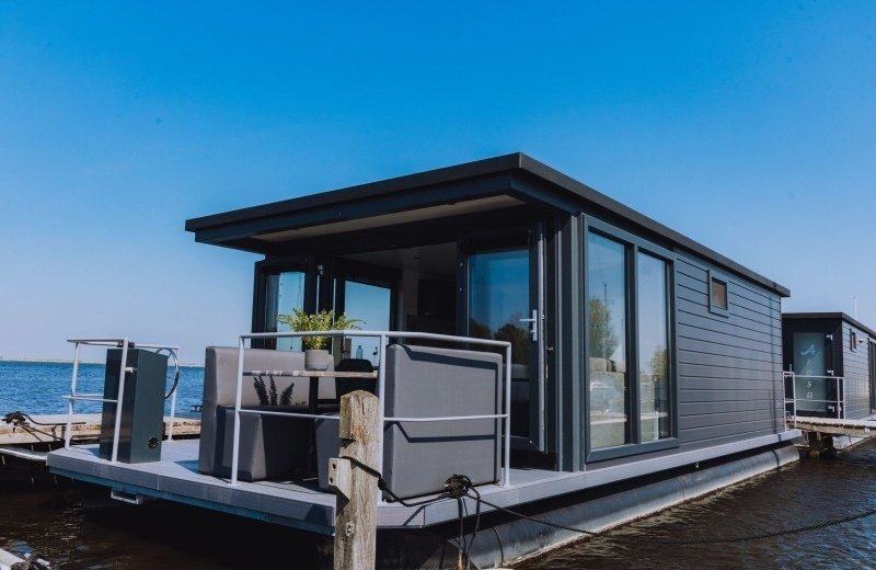 overnachten in een woonboot